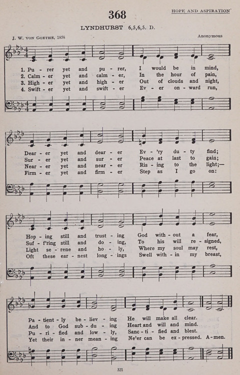 Hymns of the United Church page 321