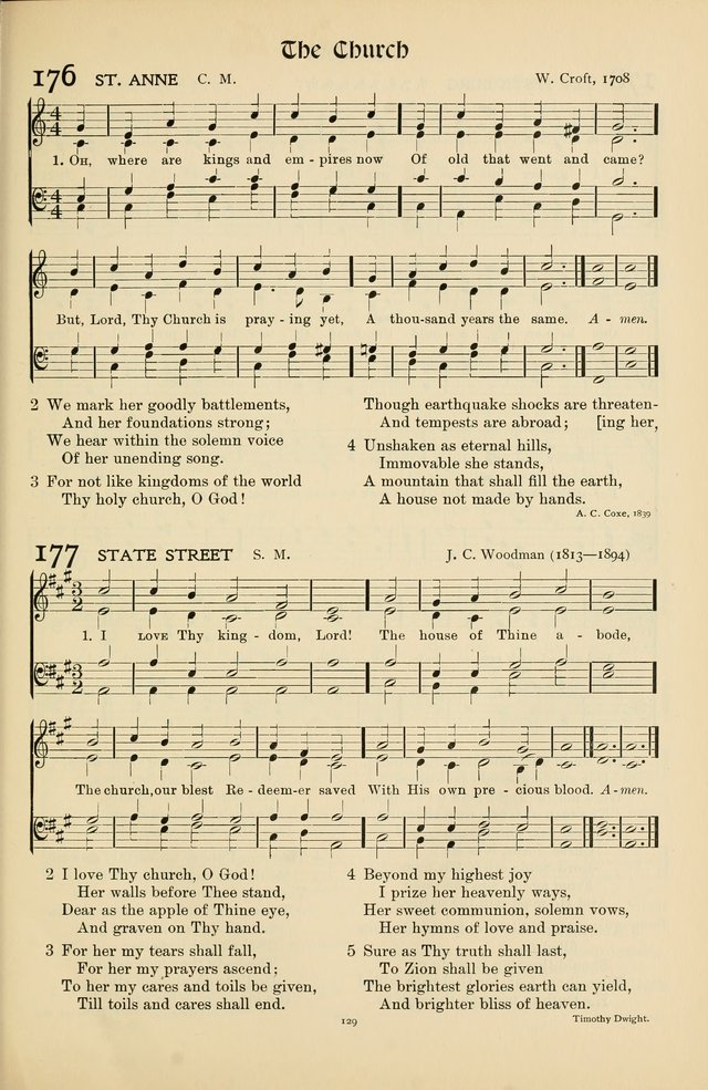 Hymns of Worship and Service page 129
