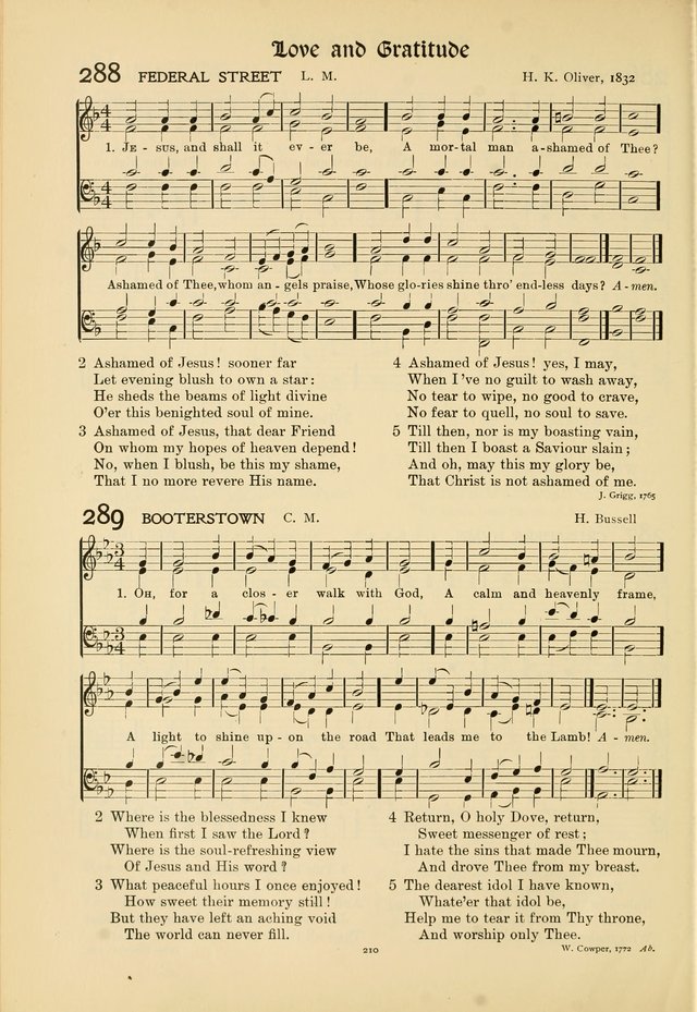 Hymns of Worship and Service page 210