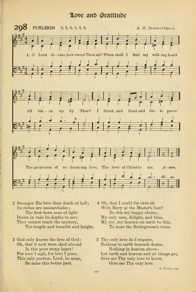 Hymns of Worship and Service page 217