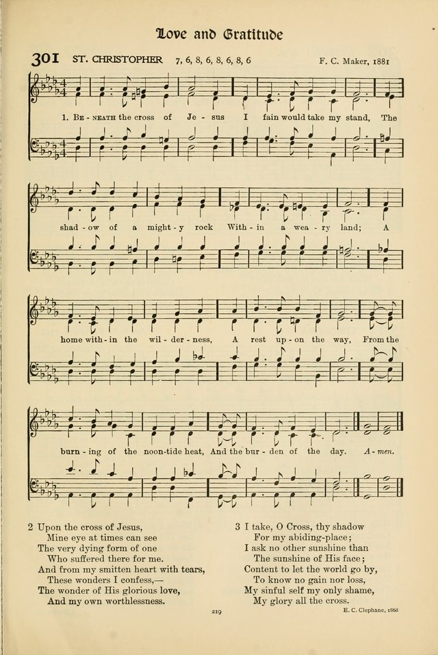 Hymns of Worship and Service page 219