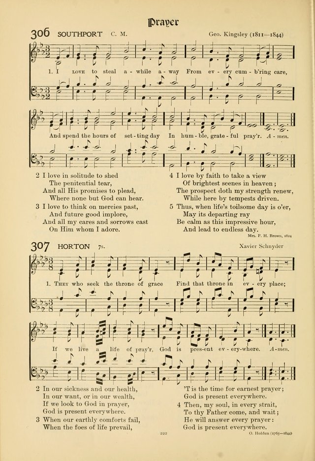 Hymns of Worship and Service page 222