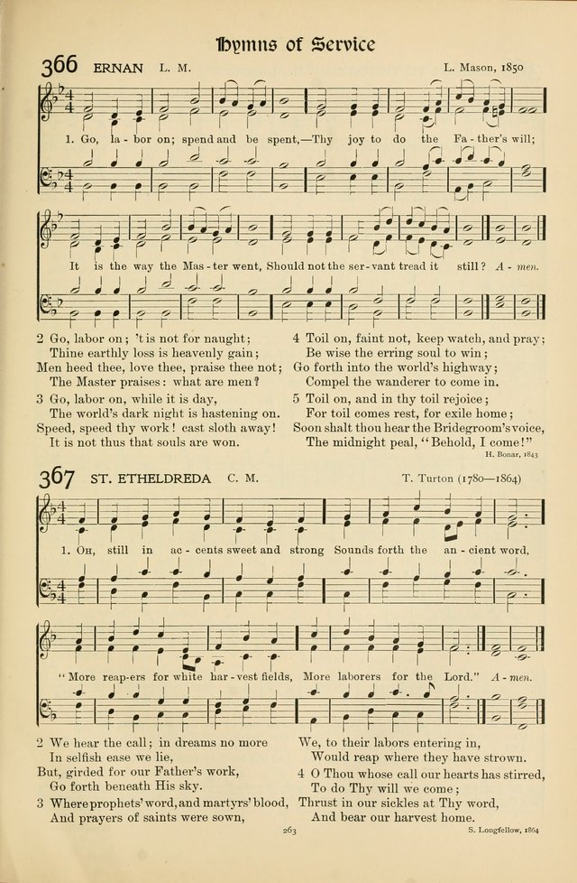 Hymns of Worship and Service page 263