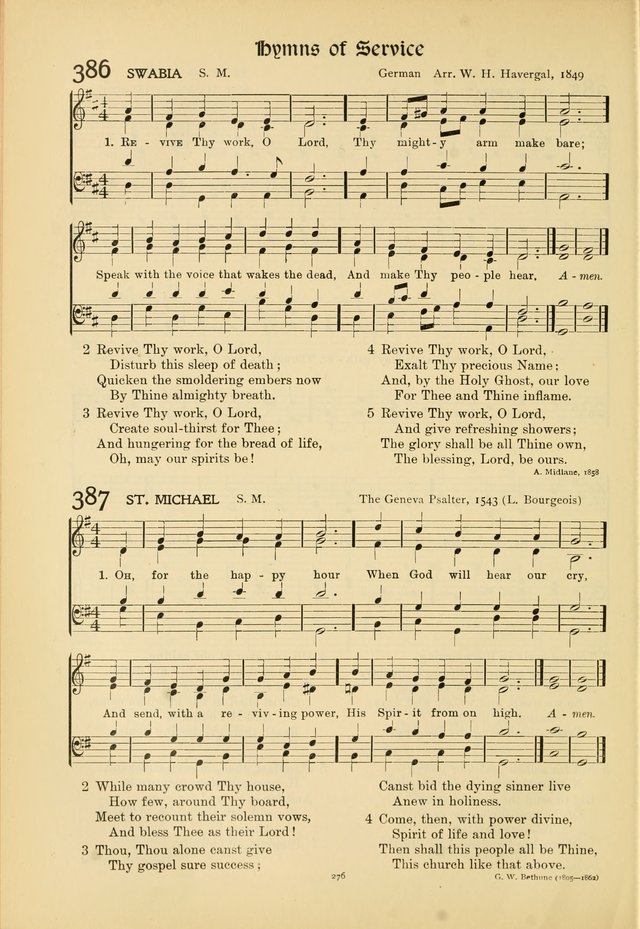 Hymns of Worship and Service page 276