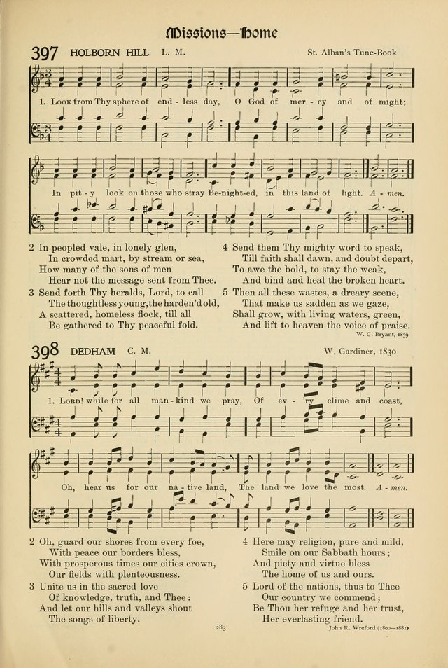 Hymns of Worship and Service page 283