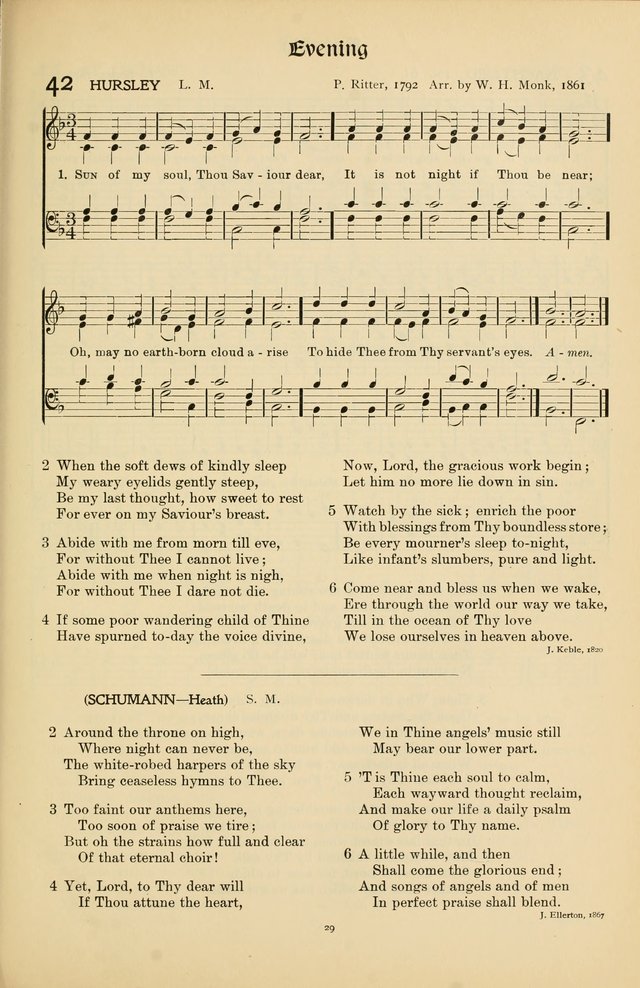 Hymns of Worship and Service page 29