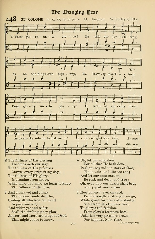 Hymns of Worship and Service page 325
