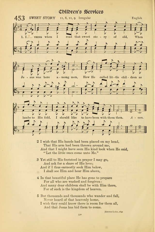 Hymns of Worship and Service page 330