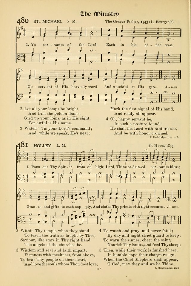 Hymns of Worship and Service page 352