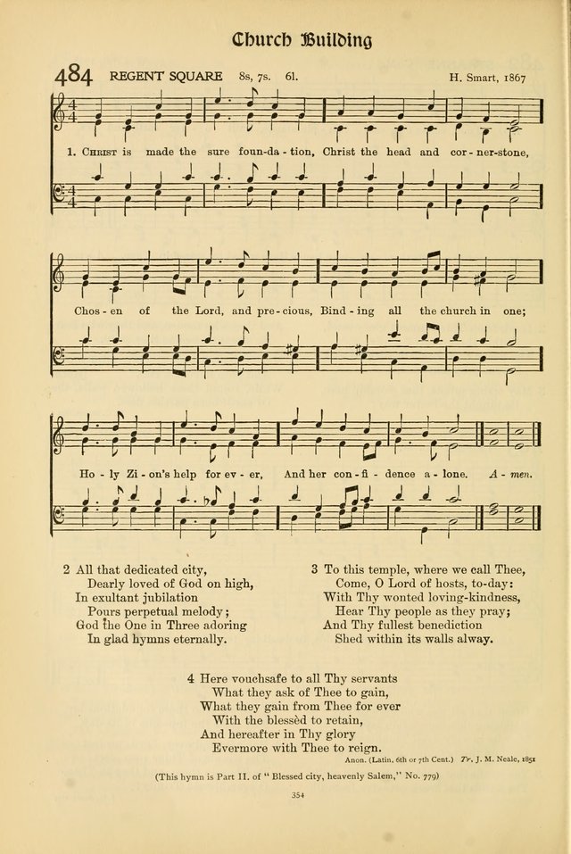 Hymns of Worship and Service page 354