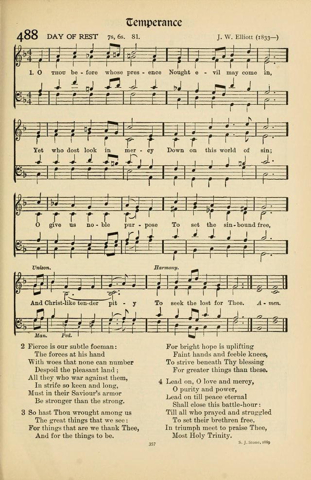 Hymns of Worship and Service page 357