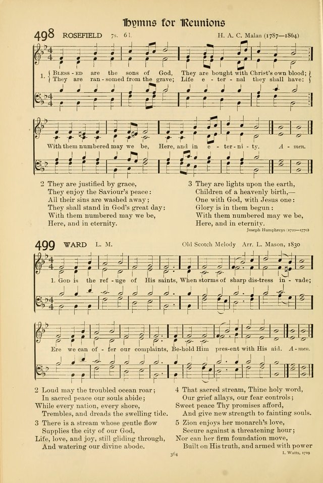 Hymns of Worship and Service page 364