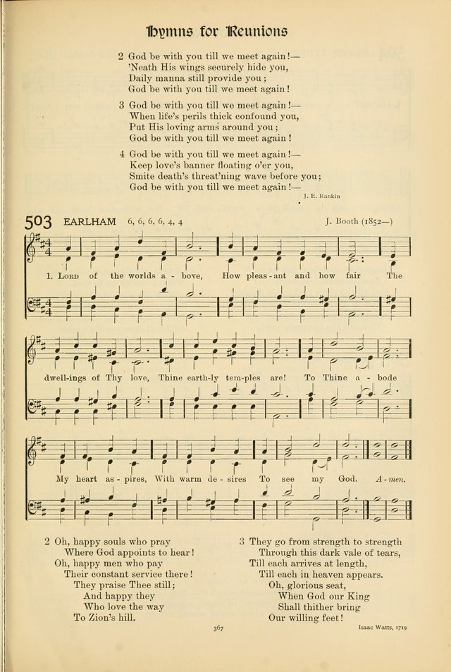 Hymns of Worship and Service page 367