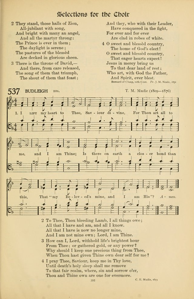 Hymns of Worship and Service page 395