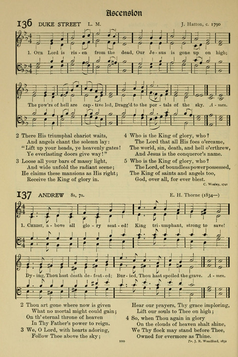Hymns of Worship and Service: (12th ed.) page 100