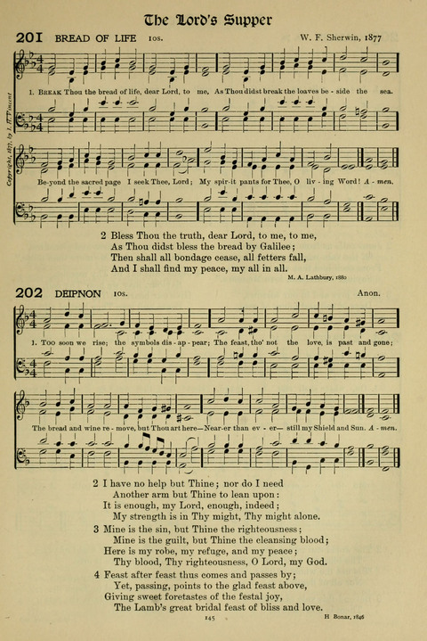 Hymns of Worship and Service: (12th ed.) page 145