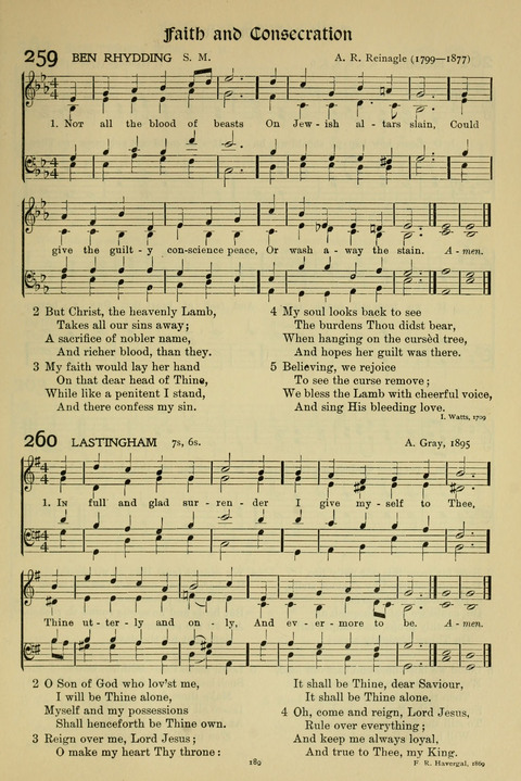 Hymns of Worship and Service: (12th ed.) page 189