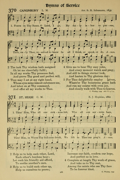 Hymns of Worship and Service: (12th ed.) page 266