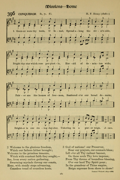 Hymns of Worship and Service: (12th ed.) page 282