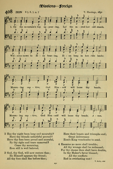 Hymns of Worship and Service: (12th ed.) page 291
