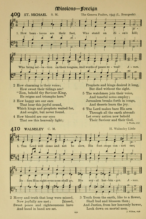 Hymns of Worship and Service: (12th ed.) page 292