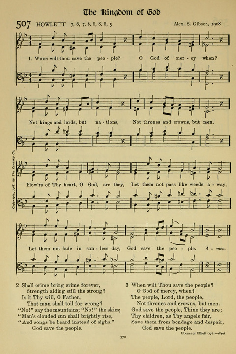 Hymns of Worship and Service: (12th ed.) page 370