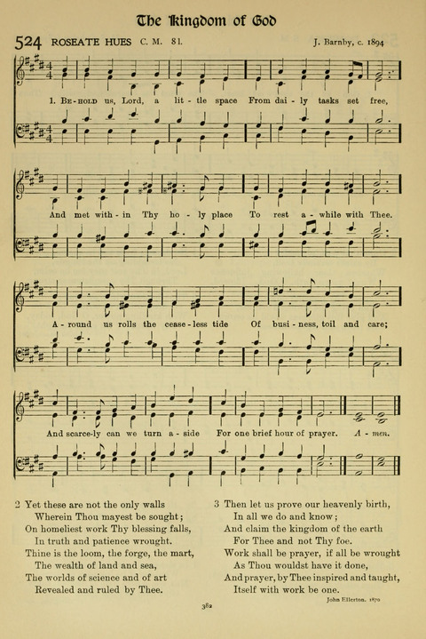 Hymns of Worship and Service: (12th ed.) page 382