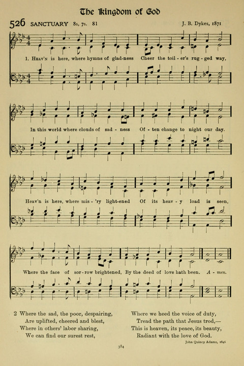 Hymns of Worship and Service: (12th ed.) page 384