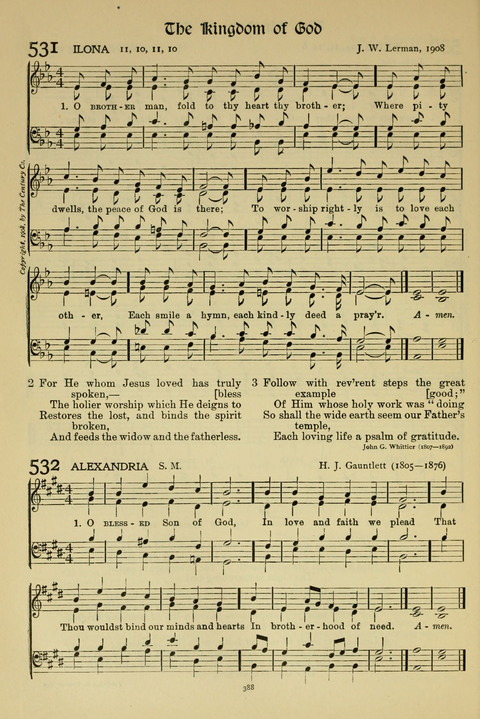 Hymns of Worship and Service: (12th ed.) page 388