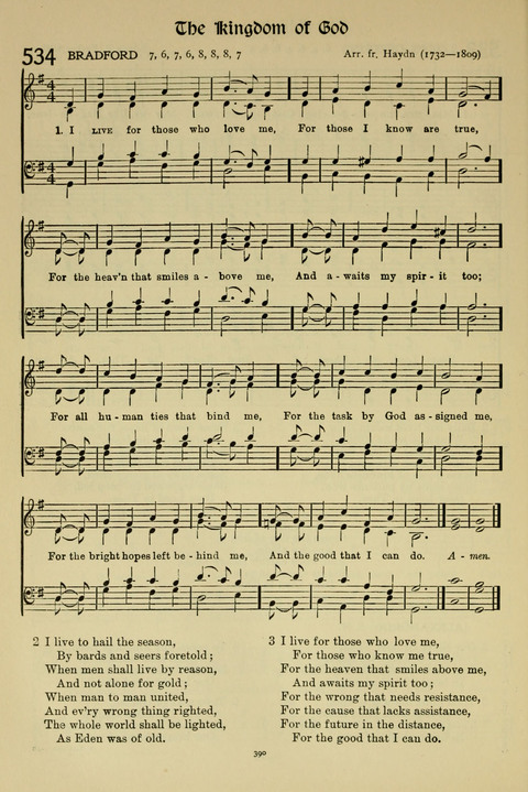 Hymns of Worship and Service: (12th ed.) page 390