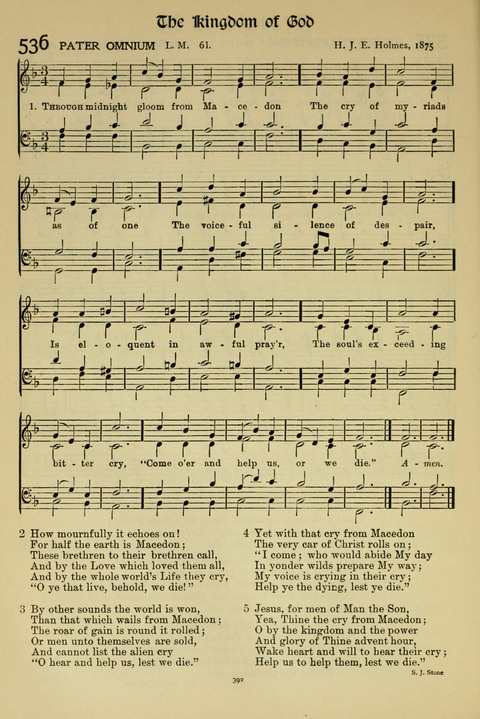 Hymns of Worship and Service: (12th ed.) page 392