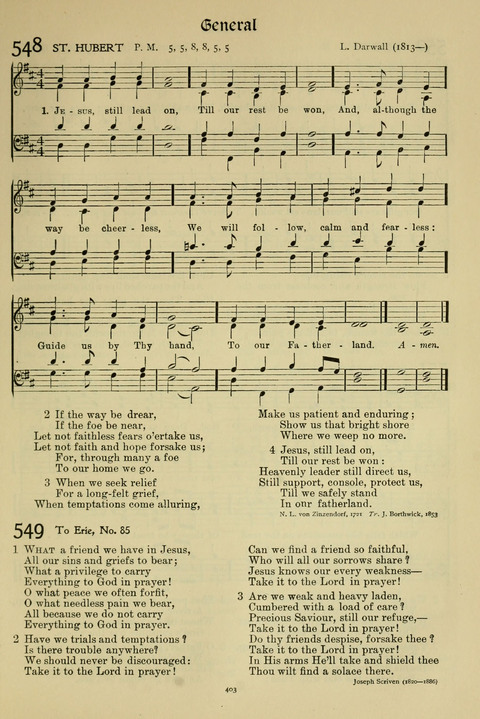 Hymns of Worship and Service: (12th ed.) page 403