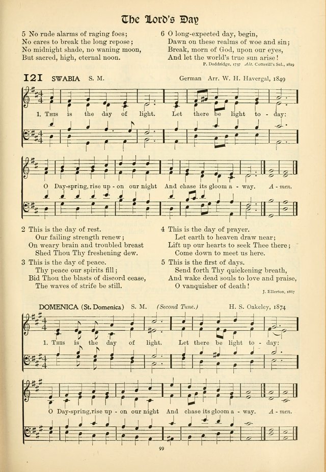 In Excelsis: hymns with tunes for Christian worship page 101