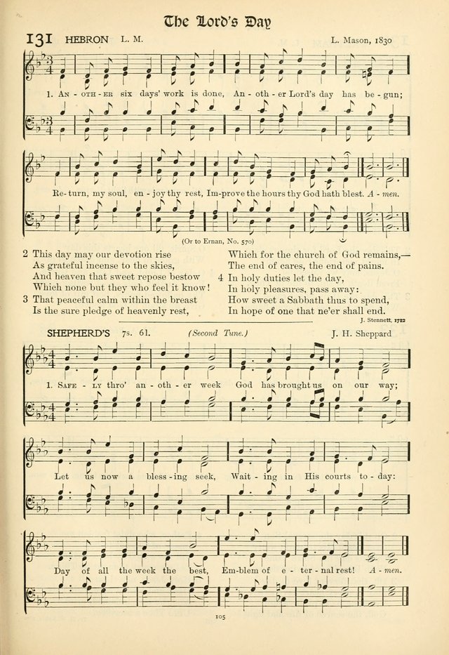 In Excelsis: hymns with tunes for Christian worship page 107