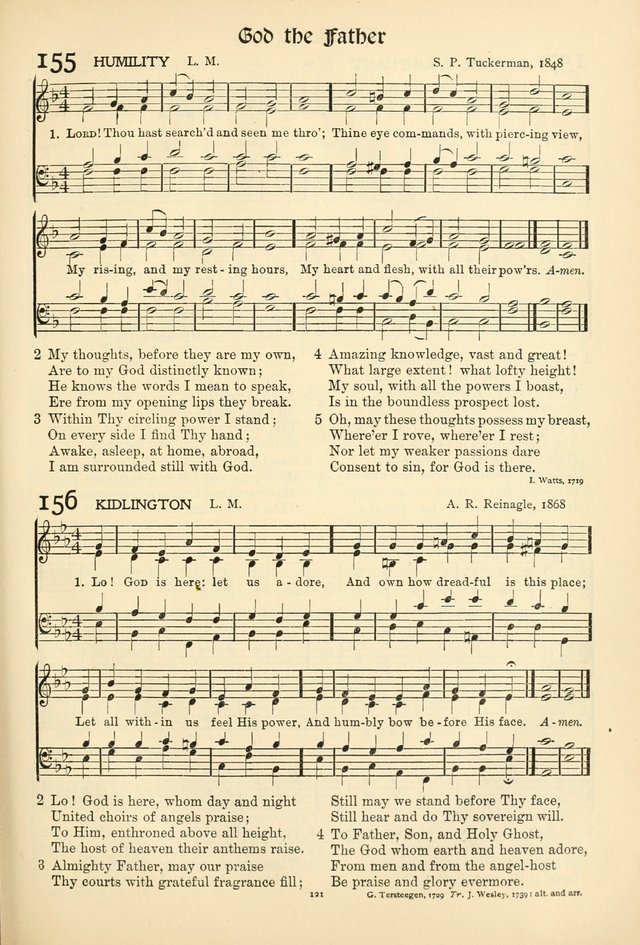 In Excelsis: hymns with tunes for Christian worship page 123