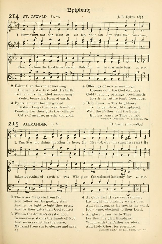 In Excelsis: hymns with tunes for Christian worship page 179