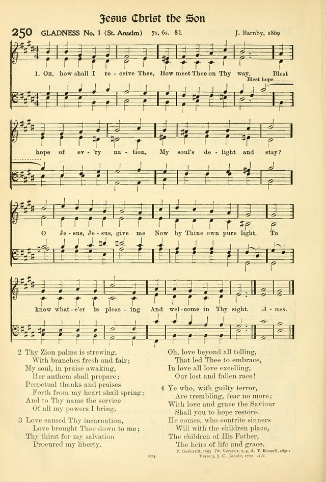 In Excelsis: hymns with tunes for Christian worship page 206