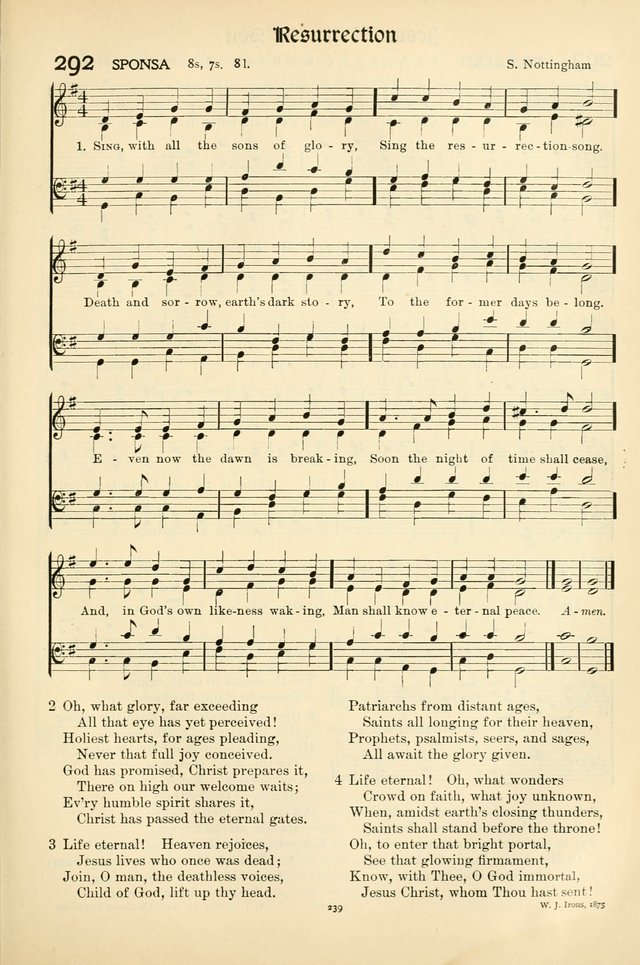 In Excelsis: hymns with tunes for Christian worship page 243