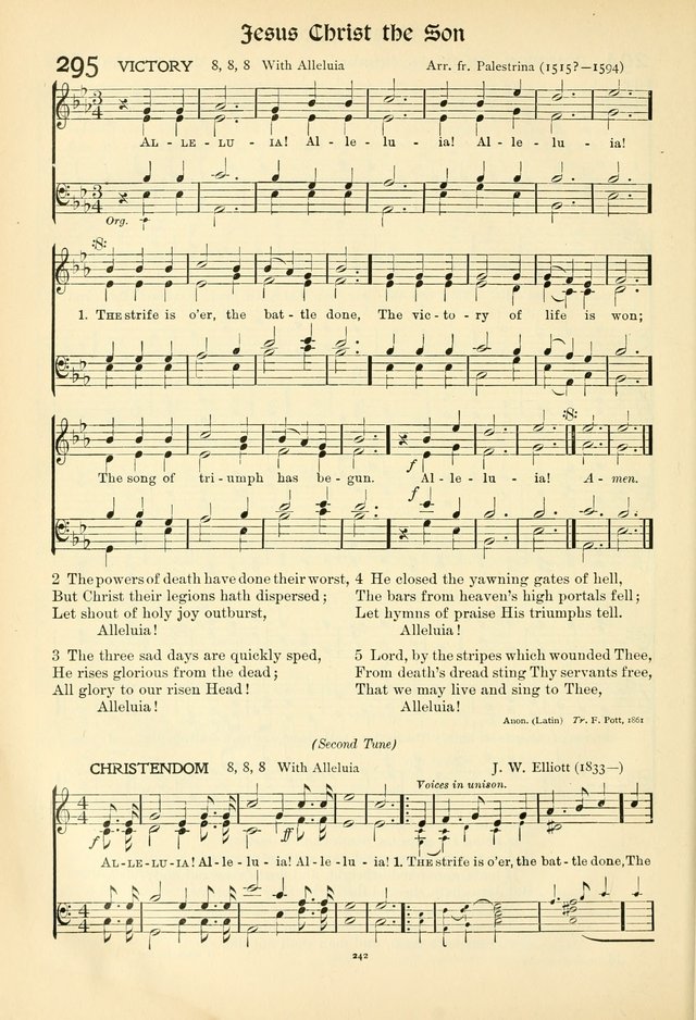 In Excelsis: hymns with tunes for Christian worship page 246