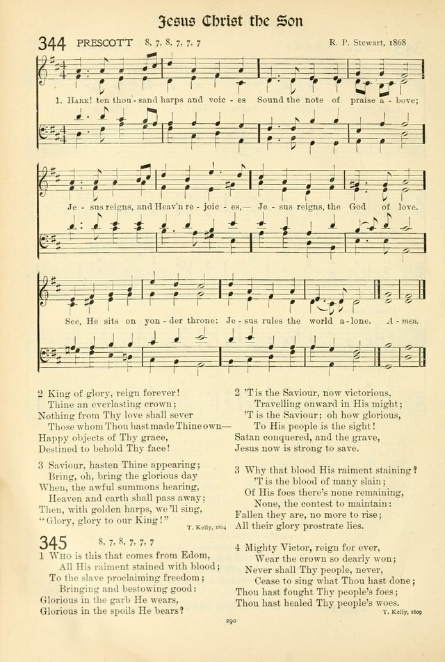 In Excelsis: hymns with tunes for Christian worship page 294