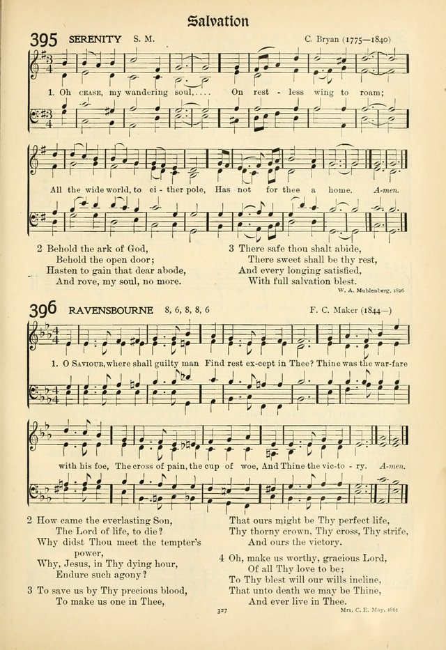 In Excelsis: hymns with tunes for Christian worship page 331