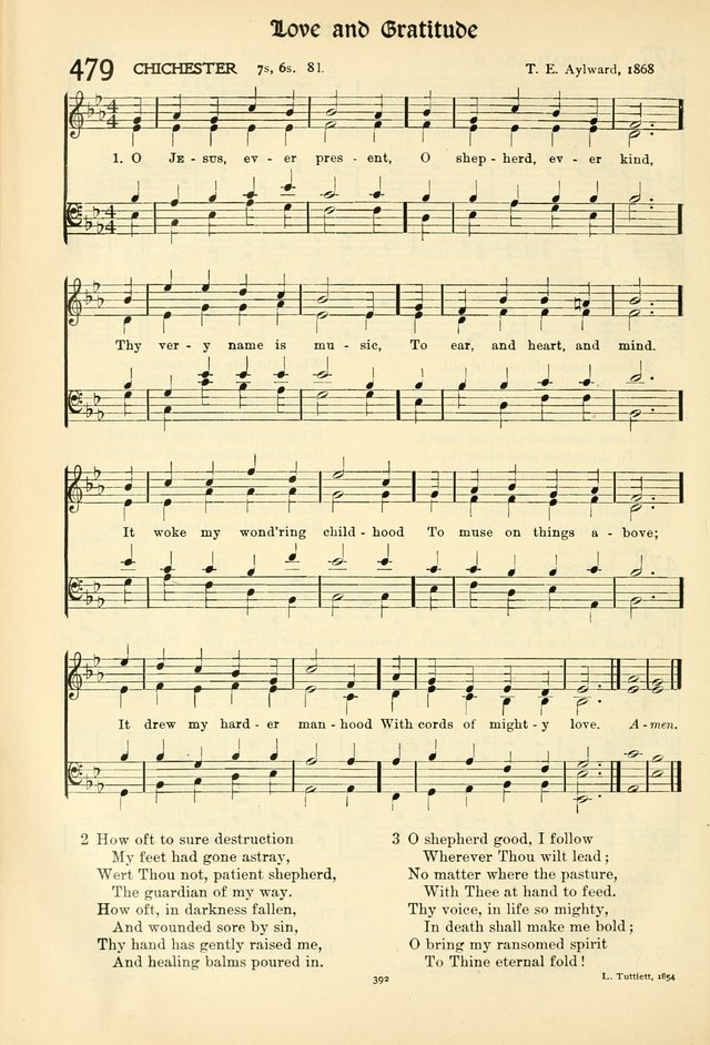 In Excelsis: hymns with tunes for Christian worship page 398