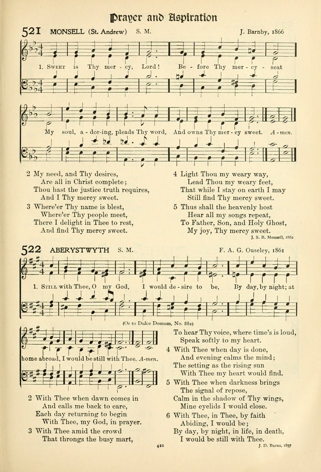 In Excelsis: hymns with tunes for Christian worship page 427