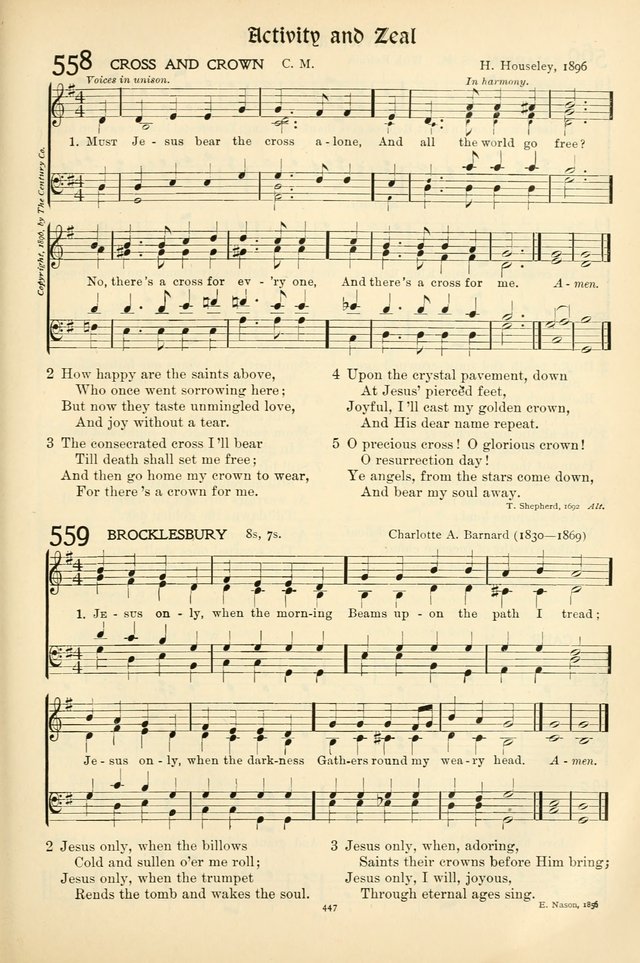 In Excelsis: hymns with tunes for Christian worship page 453