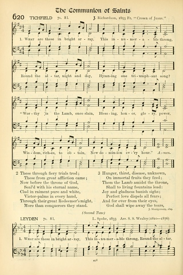 In Excelsis: hymns with tunes for Christian worship page 506