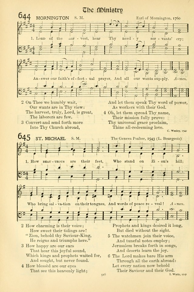 In Excelsis: hymns with tunes for Christian worship page 524