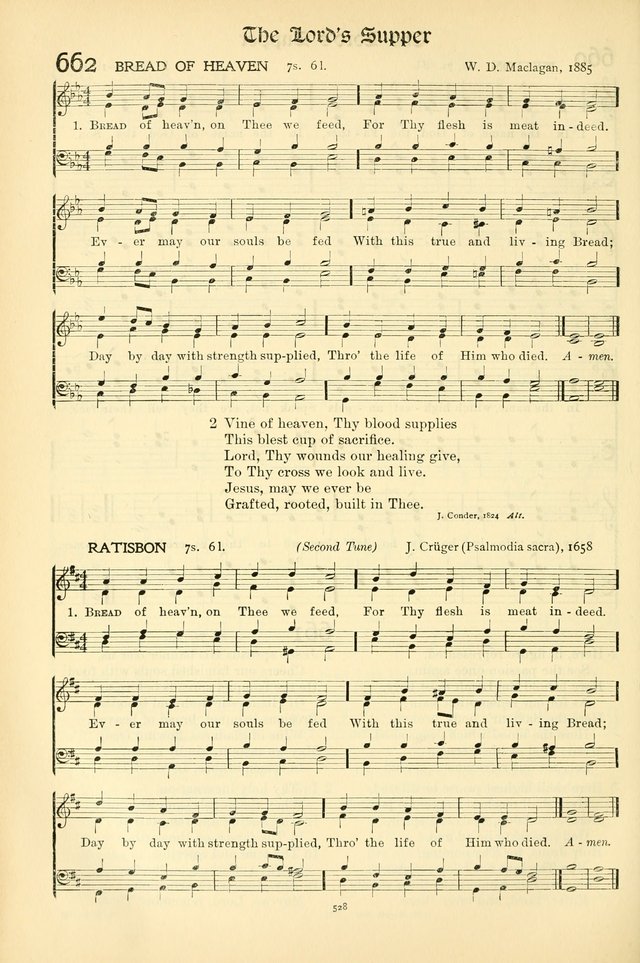 In Excelsis: hymns with tunes for Christian worship page 536