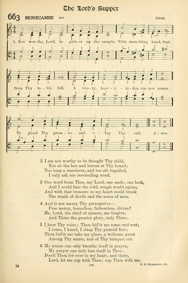In Excelsis: hymns with tunes for Christian worship page 537