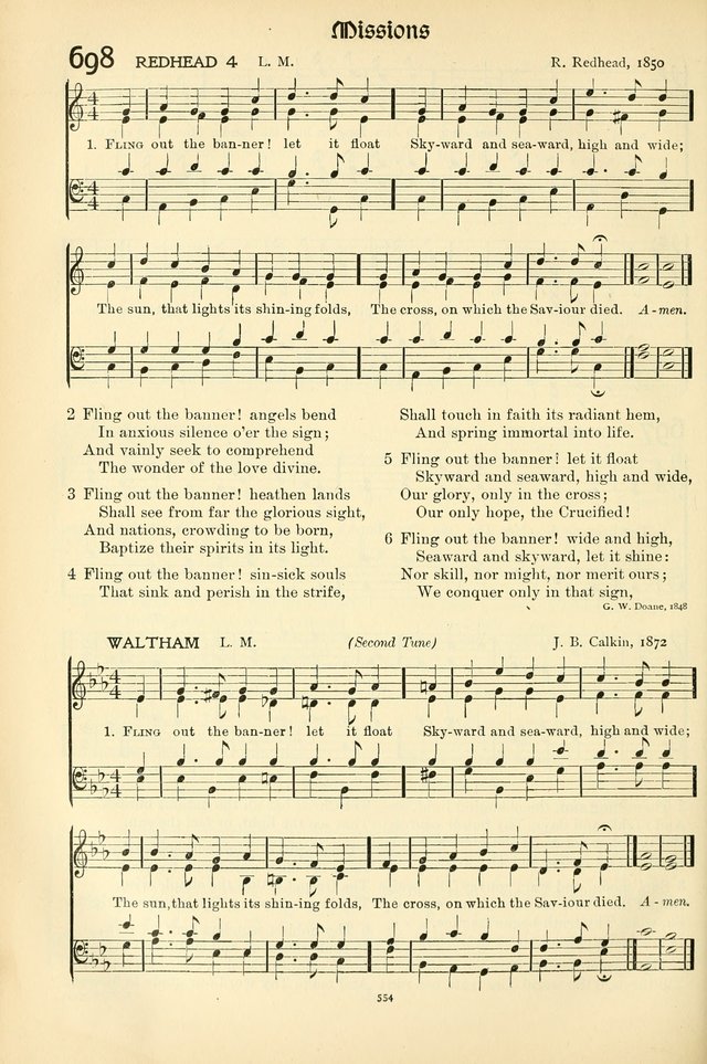 In Excelsis: hymns with tunes for Christian worship page 562