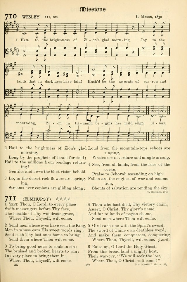 In Excelsis: hymns with tunes for Christian worship page 569